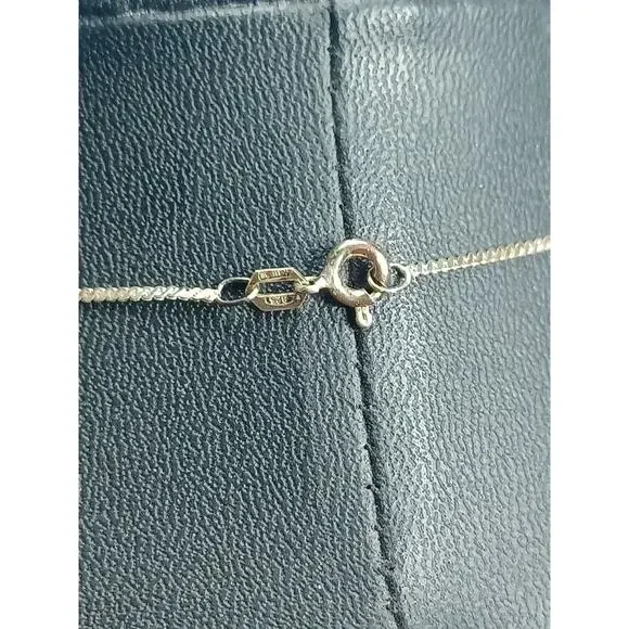 Vintage 925 Turquoise Cross & Chain Native American Southwestern Beauty Necklace - Picture 5 of 16